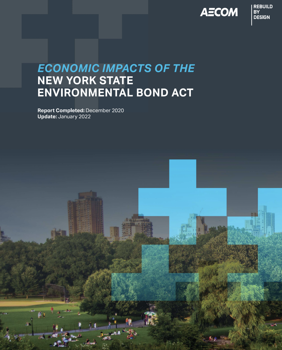 Updated report finds the New York State Environmental Bond Act would support 84,000 jobs and $8.7 billion in project spending under new funding proposal