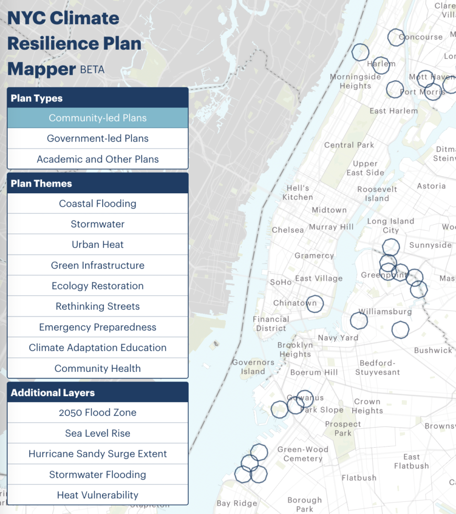 NYC Resilience Mapper